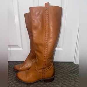 Sam Edelman Tan Brown Knee High Boots